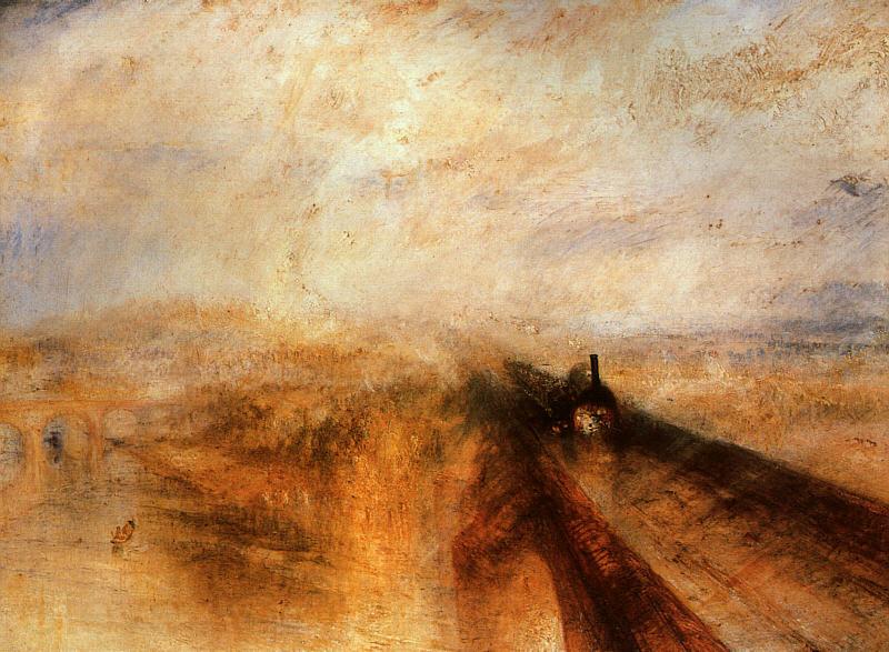 Joseph Mallord William Turner Rain, Steam and Speed The Great Western Railway